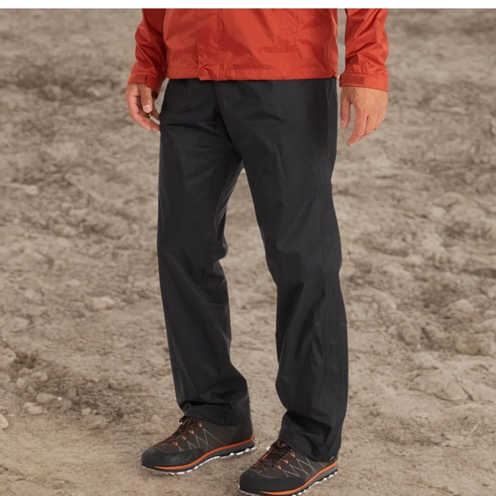 Used 1x Marmot Men’s Black Waterproof Rain Pants